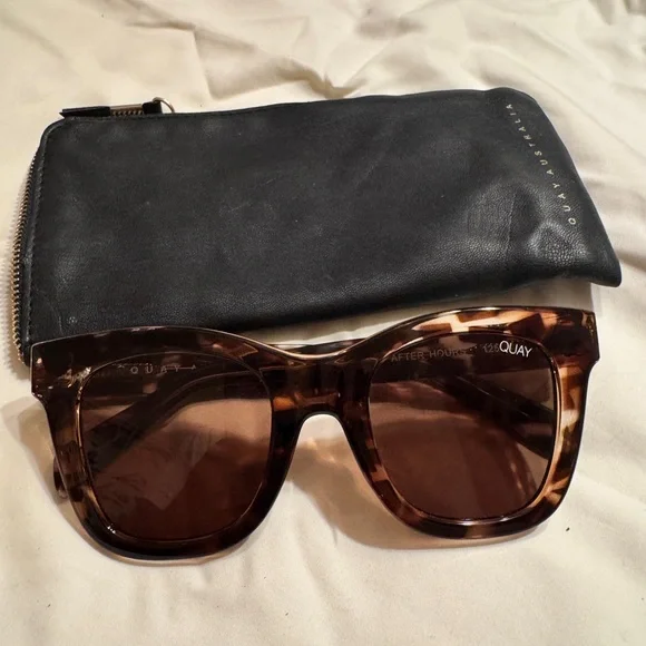 Quay Australia After Hours Tortoise Sunglasses - Picture 9 of 9